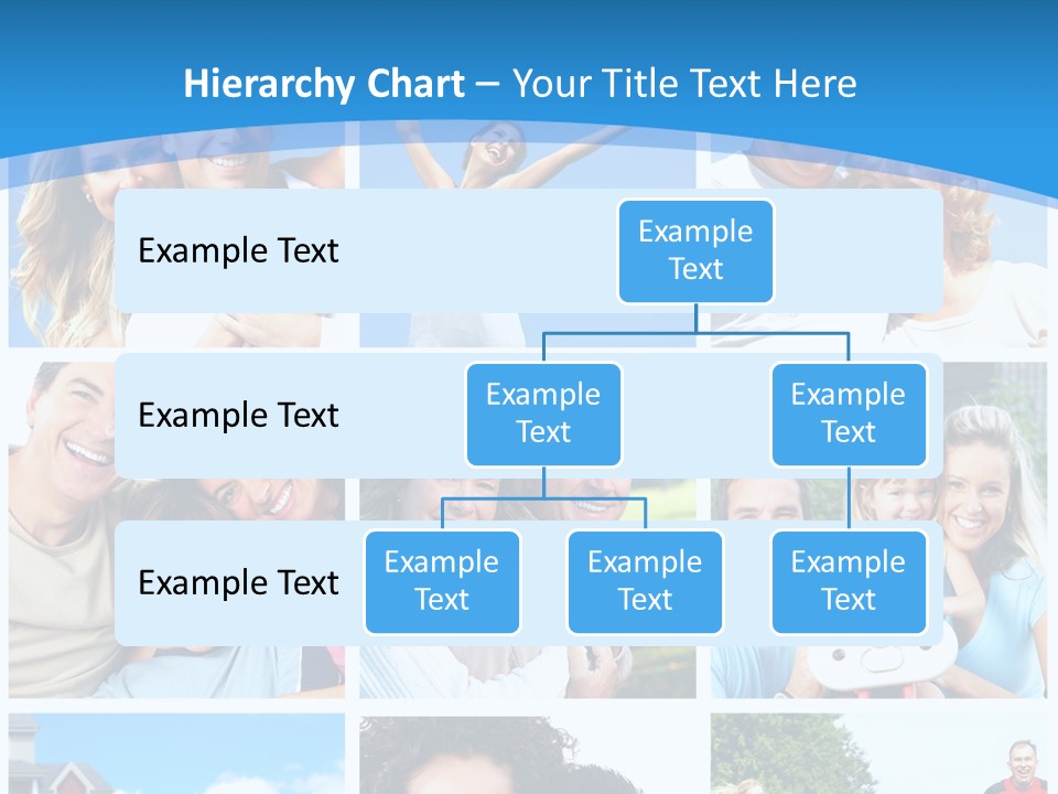 Group Kid Togetherness PowerPoint Template