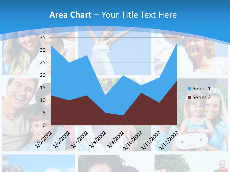 Group Kid Togetherness PowerPoint Template