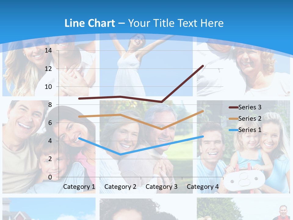 Group Kid Togetherness PowerPoint Template