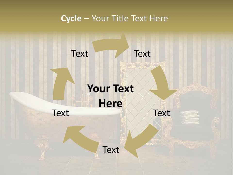 Geometry Shine Art PowerPoint Template