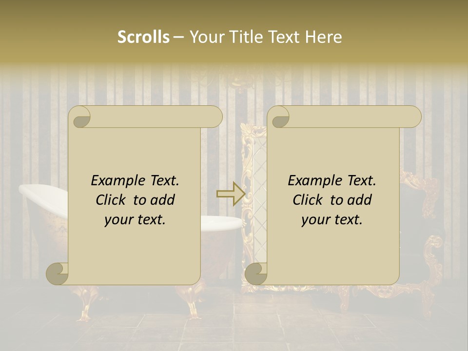 Geometry Shine Art PowerPoint Template