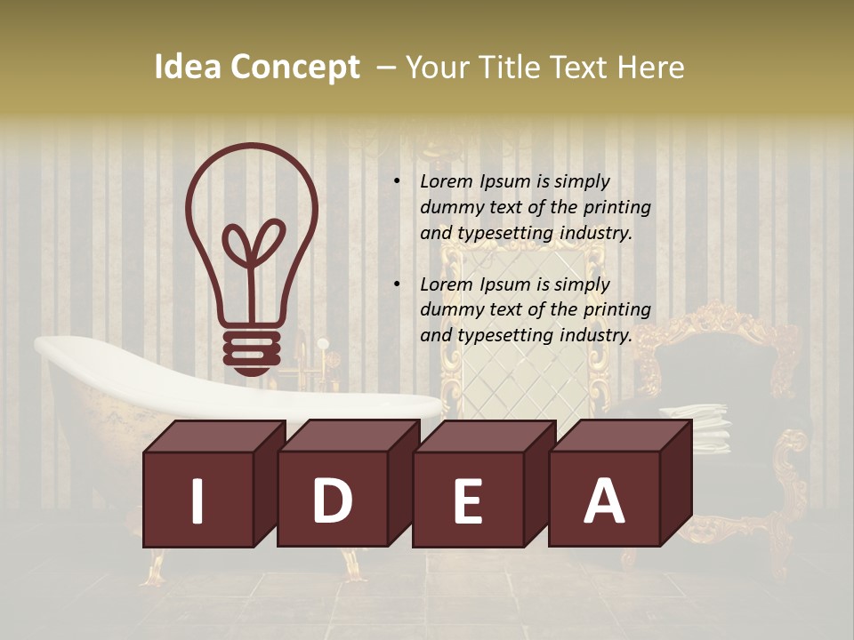 Geometry Shine Art PowerPoint Template