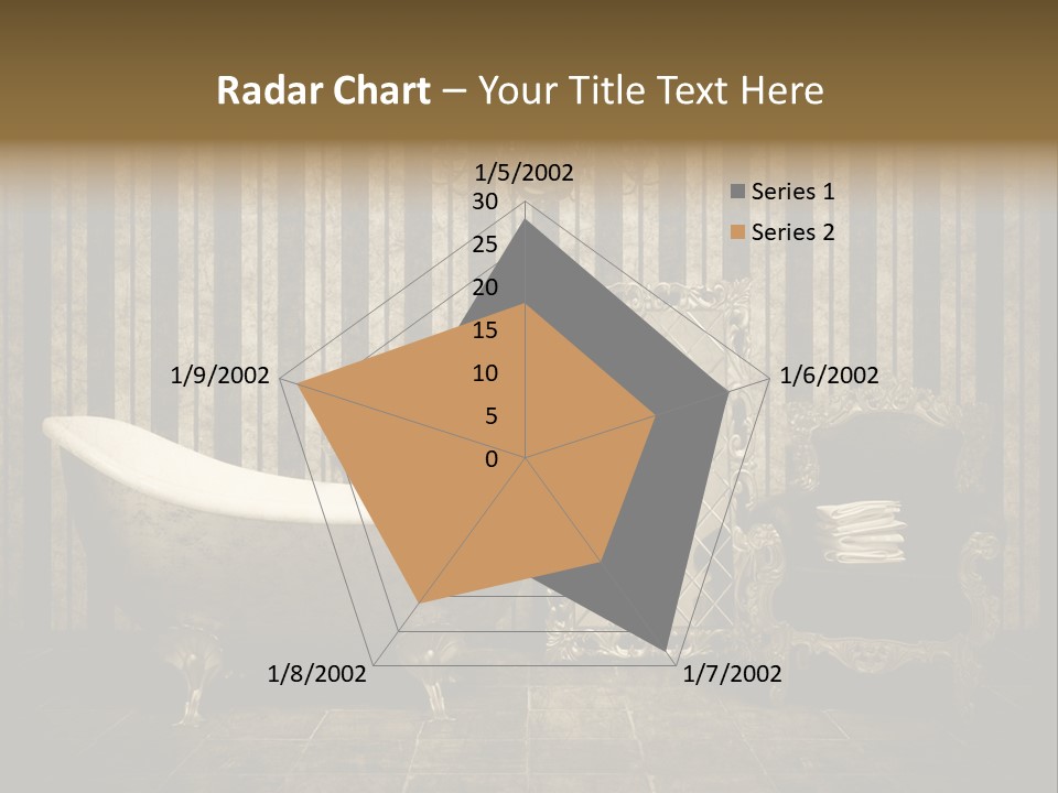 Shadow Furniture Elegance PowerPoint Template