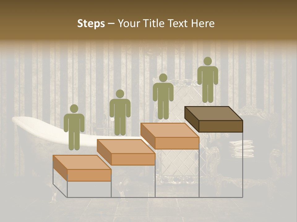 Shadow Furniture Elegance PowerPoint Template