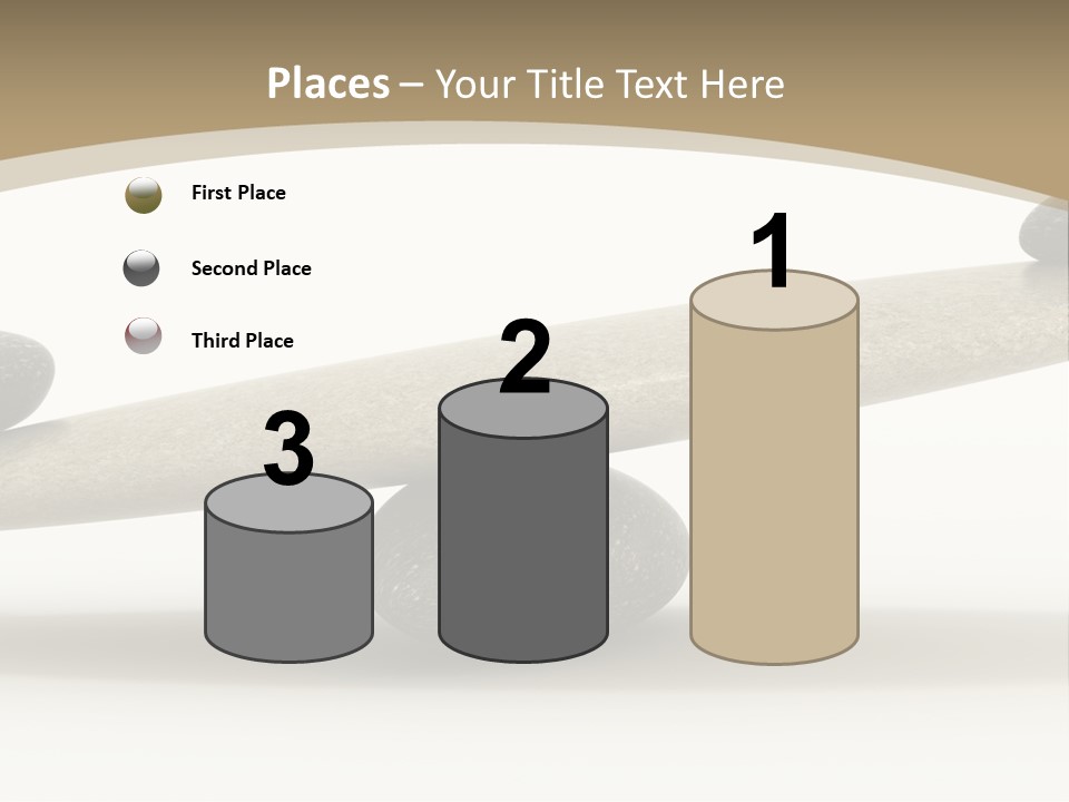 Pebble Zen Growth PowerPoint Template