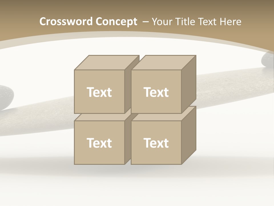 Pebble Zen Growth PowerPoint Template