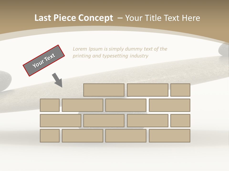 Pebble Zen Growth PowerPoint Template