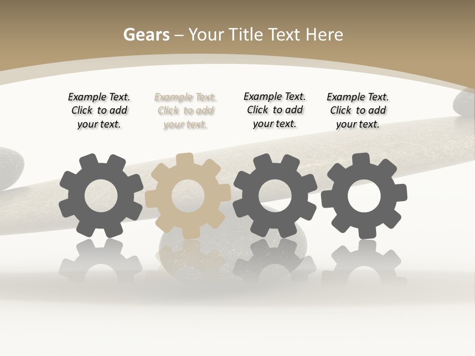 Pebble Zen Growth PowerPoint Template