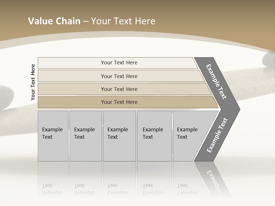 Pebble Zen Growth PowerPoint Template