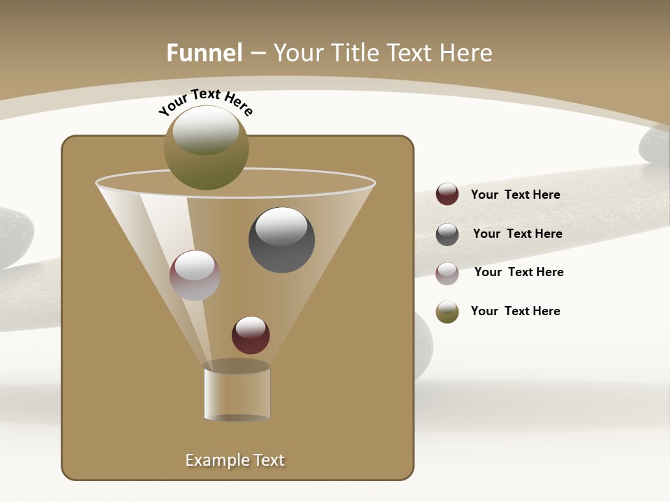 Pebble Zen Growth PowerPoint Template