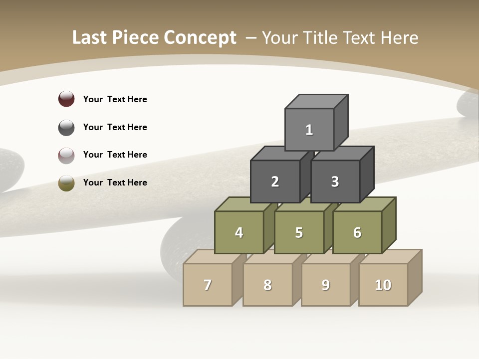 Pebble Zen Growth PowerPoint Template