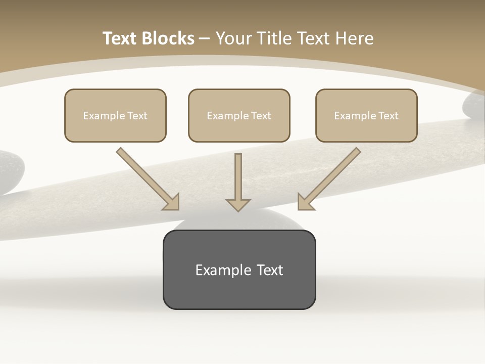 Pebble Zen Growth PowerPoint Template