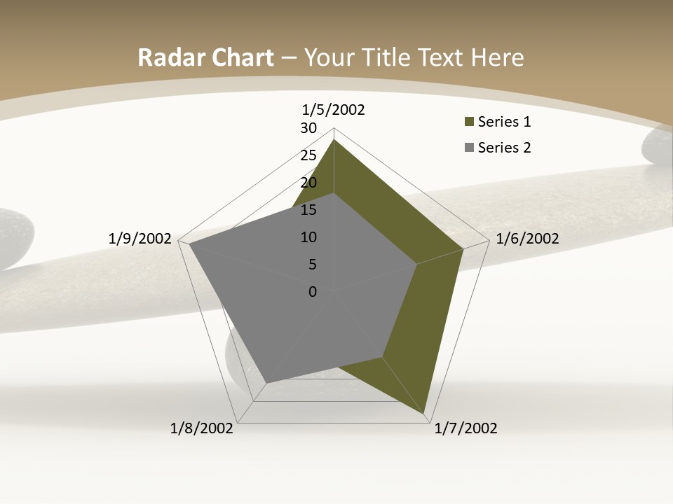 Pebble Zen Growth PowerPoint Template