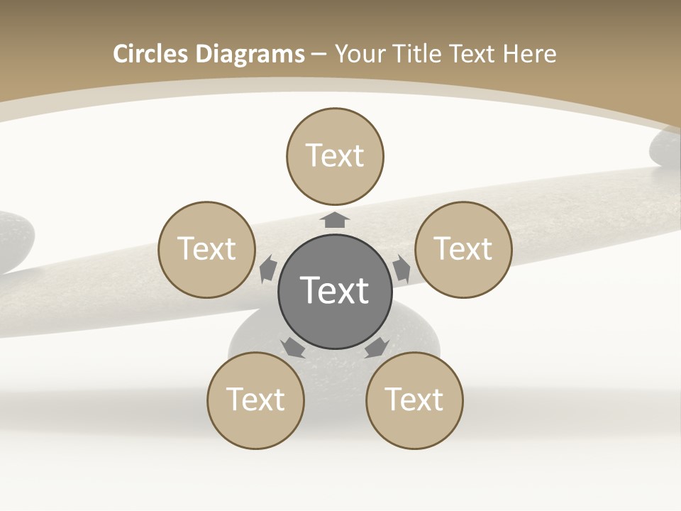 Pebble Zen Growth PowerPoint Template