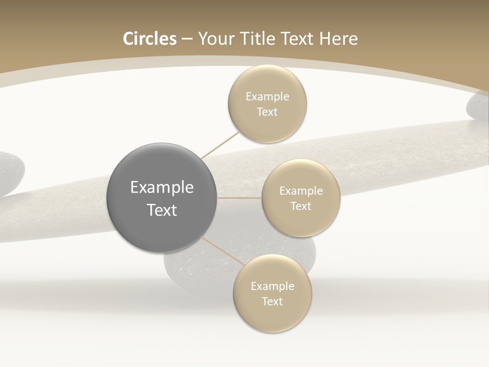 Pebble Zen Growth PowerPoint Template