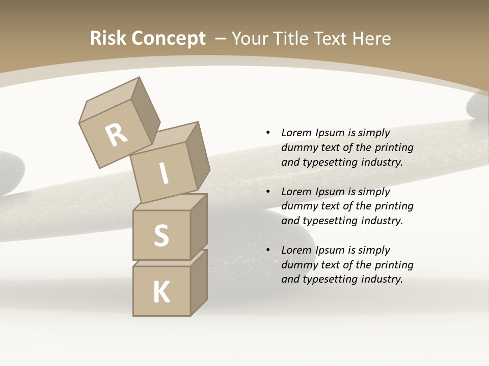 Pebble Zen Growth PowerPoint Template