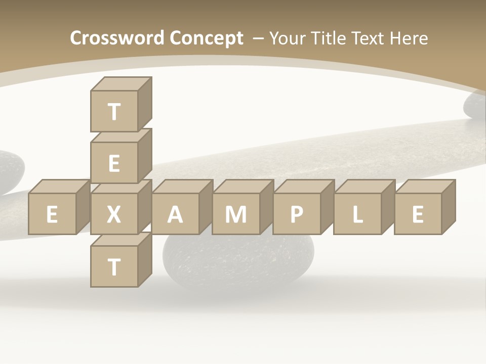 Pebble Zen Growth PowerPoint Template