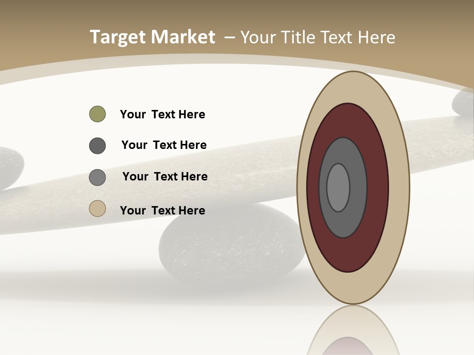 Pebble Zen Growth PowerPoint Template