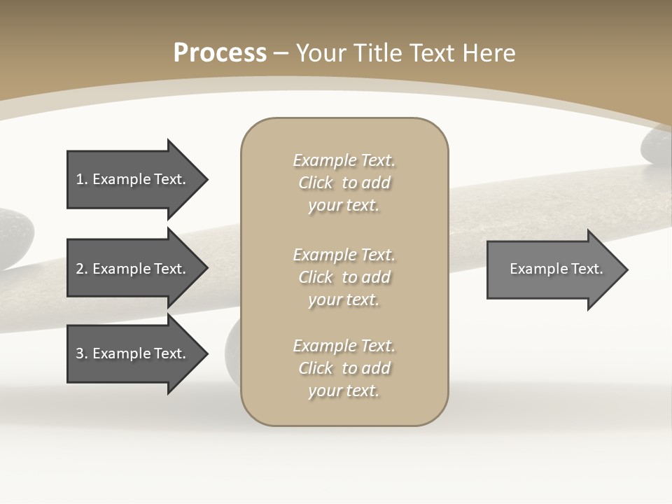 Pebble Zen Growth PowerPoint Template