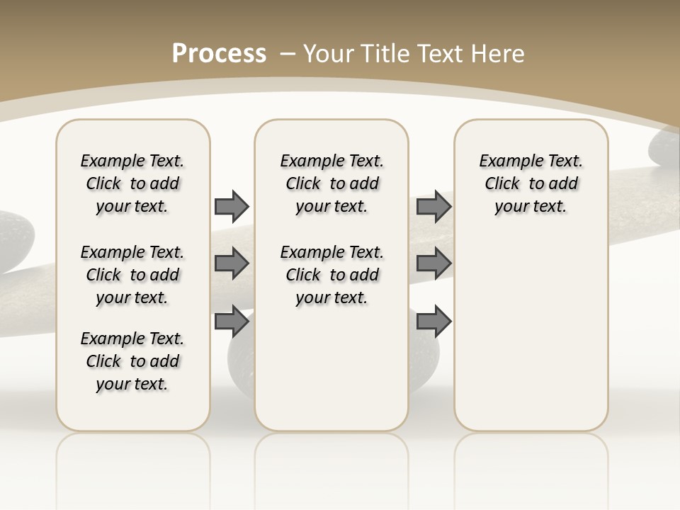 Pebble Zen Growth PowerPoint Template