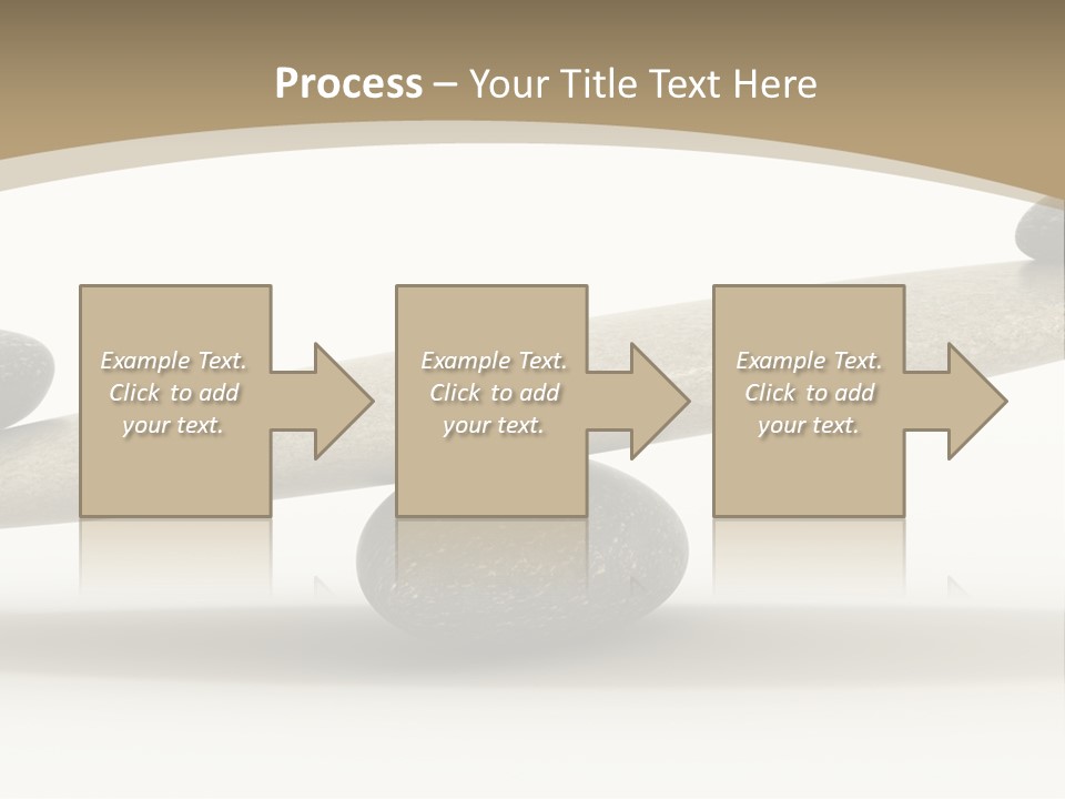 Pebble Zen Growth PowerPoint Template