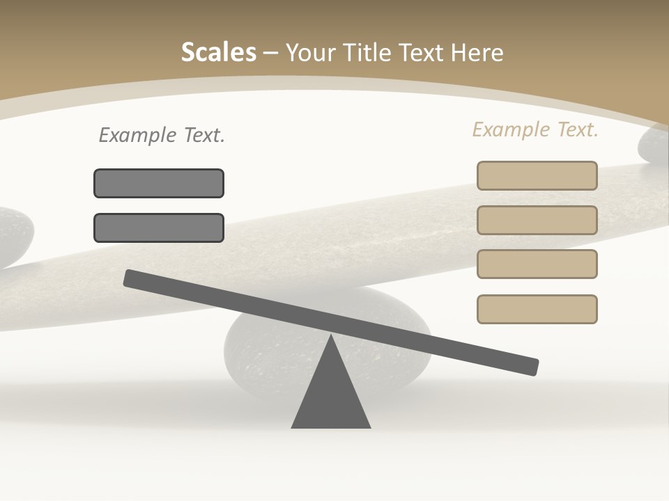 Pebble Zen Growth PowerPoint Template