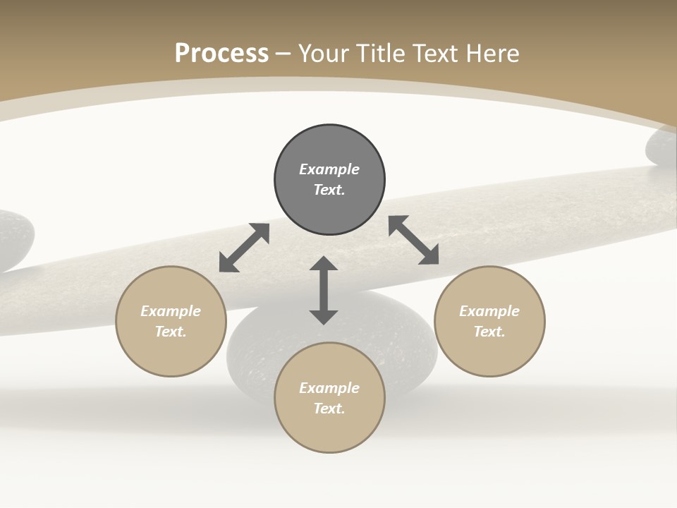 Pebble Zen Growth PowerPoint Template