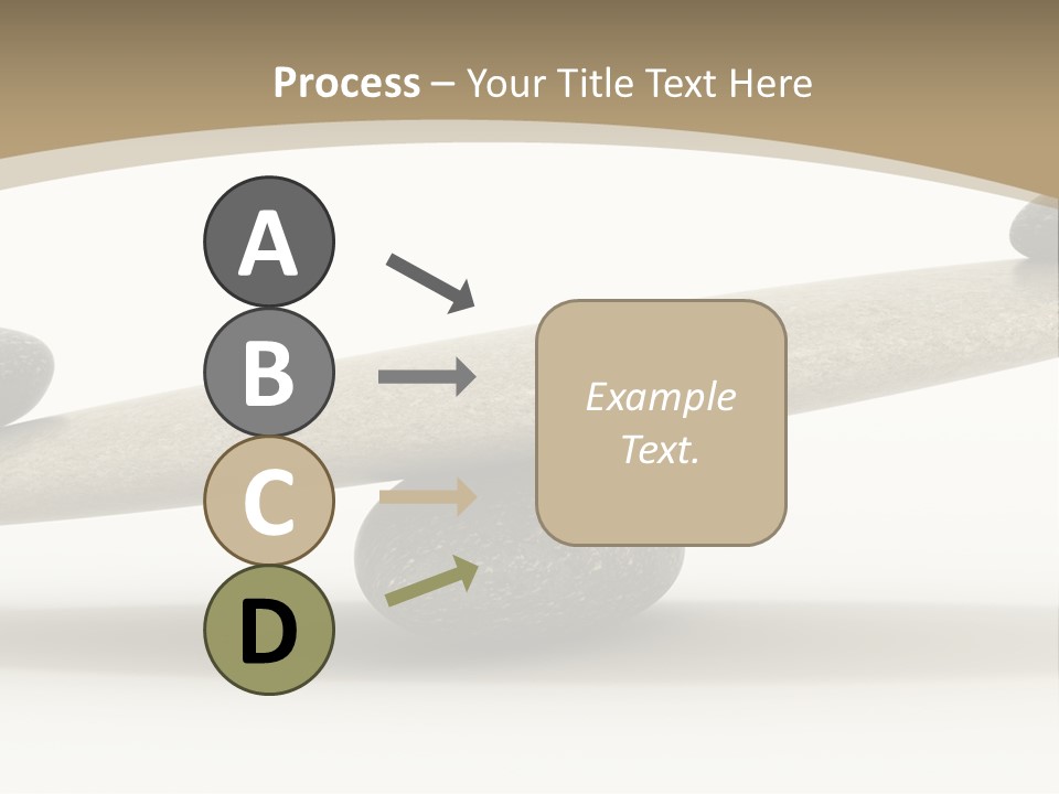 Pebble Zen Growth PowerPoint Template
