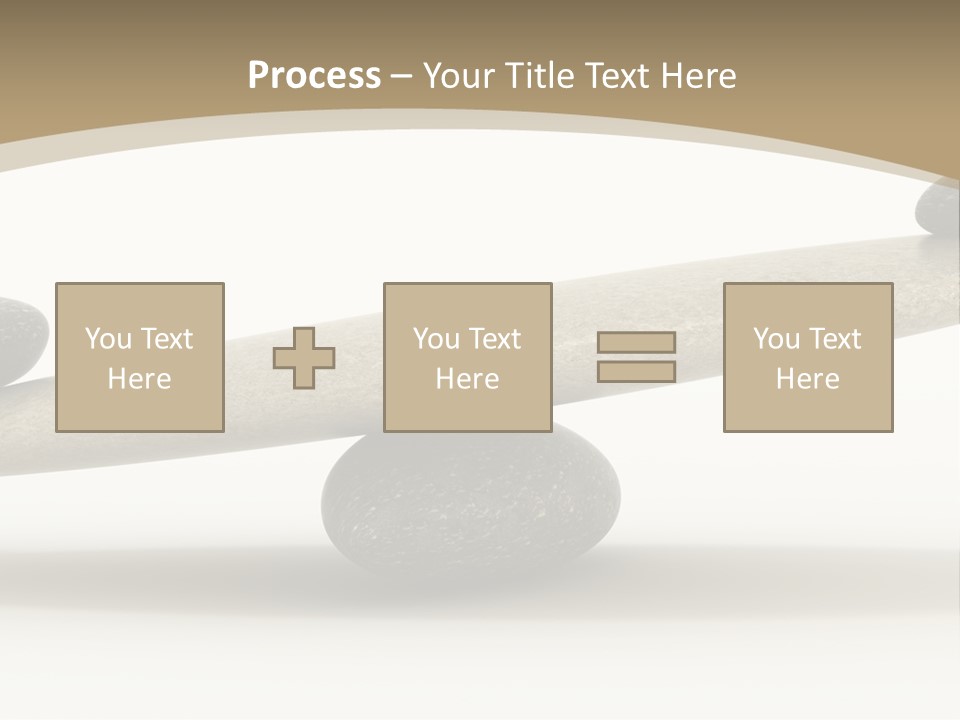 Pebble Zen Growth PowerPoint Template