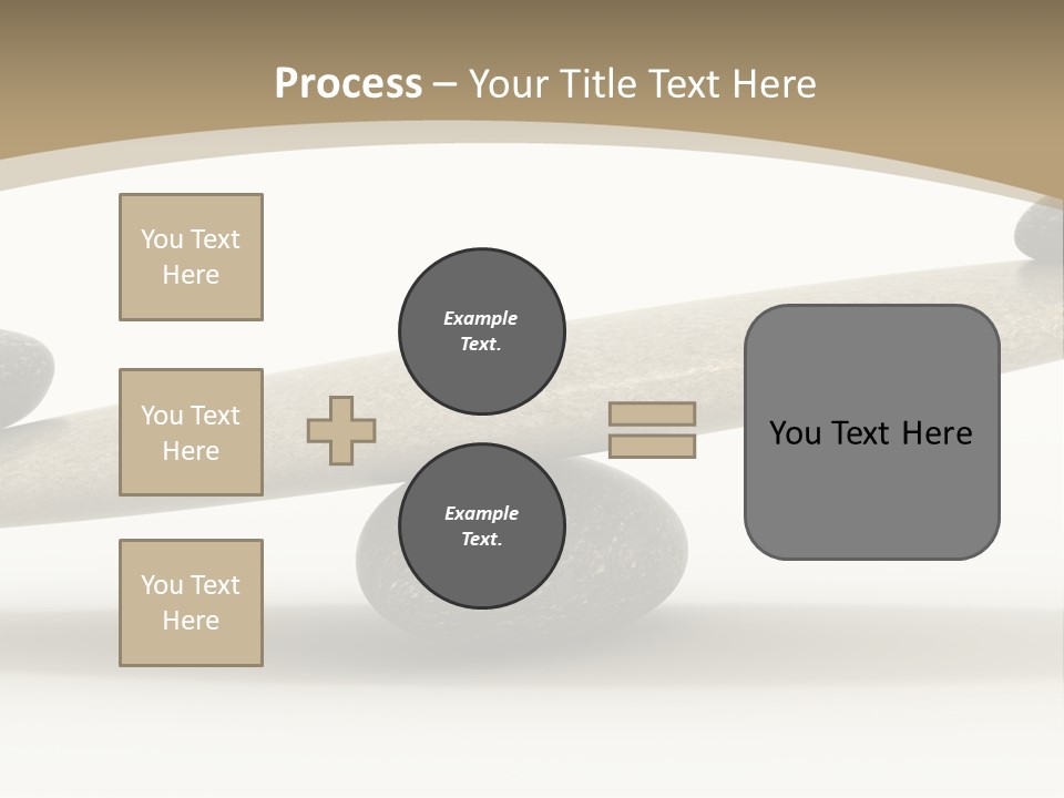 Pebble Zen Growth PowerPoint Template