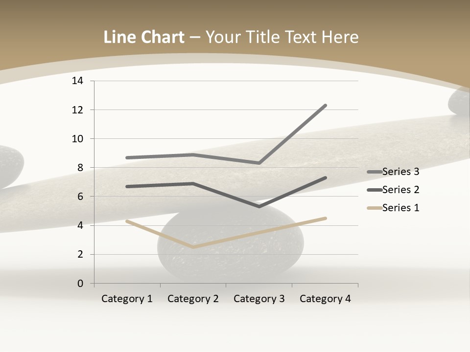 Pebble Zen Growth PowerPoint Template