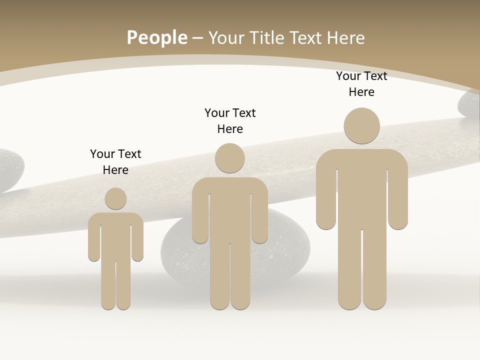 Pebble Zen Growth PowerPoint Template