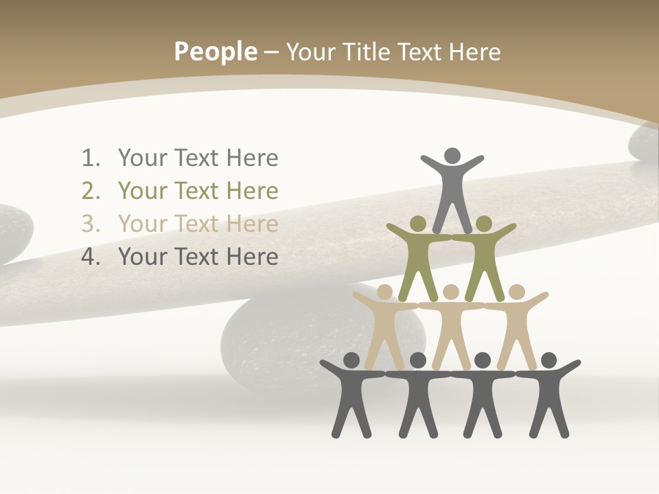 Pebble Zen Growth PowerPoint Template