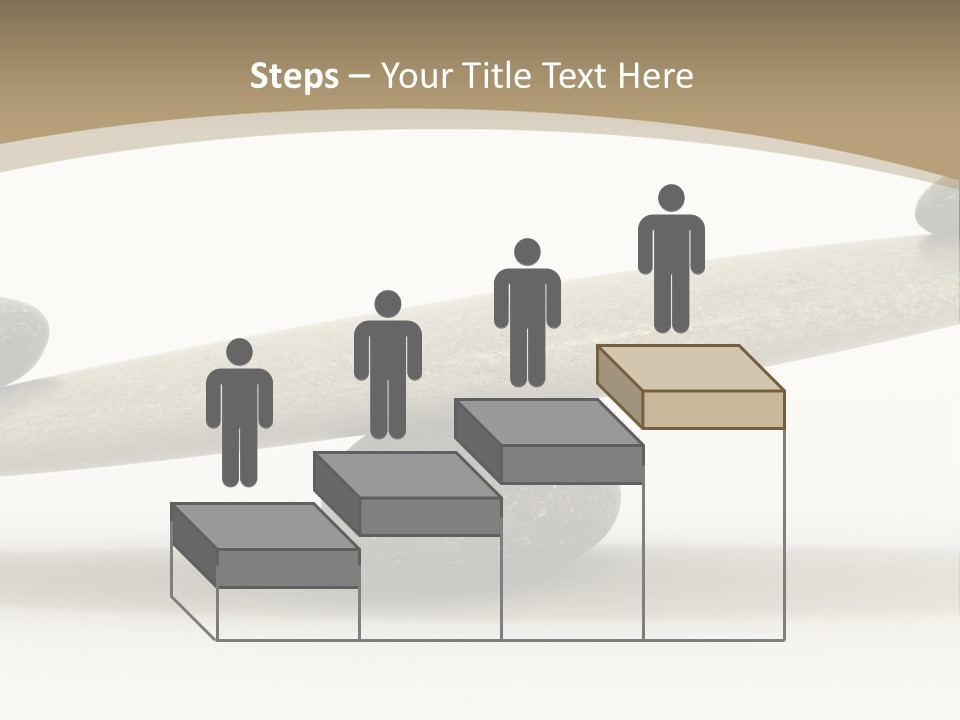 Pebble Zen Growth PowerPoint Template