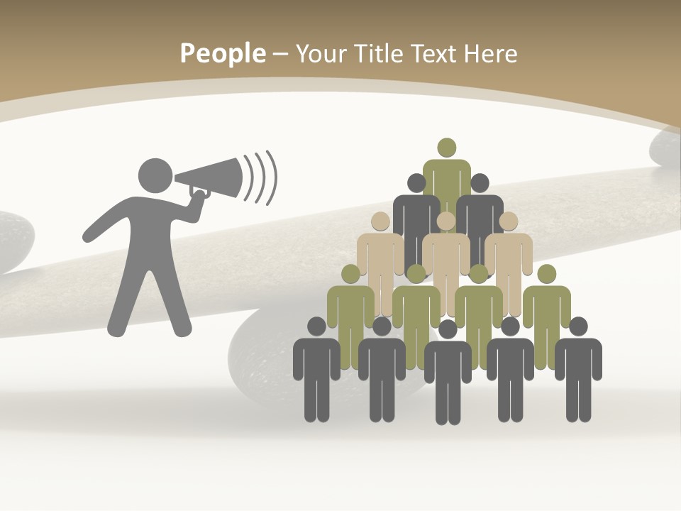 Pebble Zen Growth PowerPoint Template