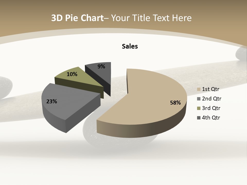 Pebble Zen Growth PowerPoint Template