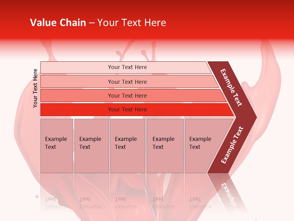Splash Splashing Background PowerPoint Template