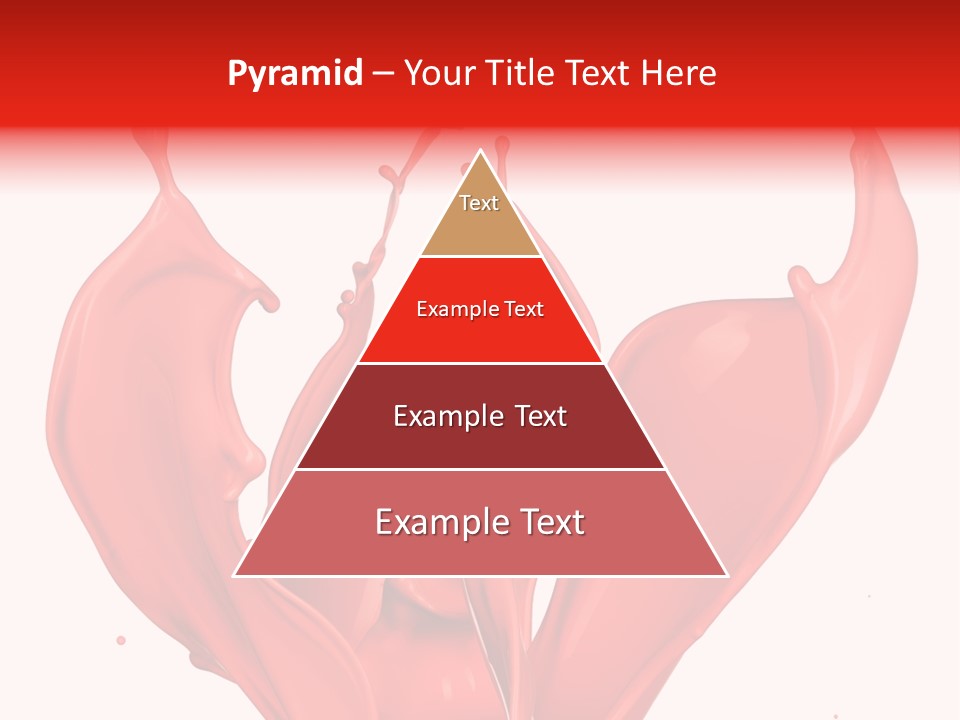 Splash Splashing Background PowerPoint Template