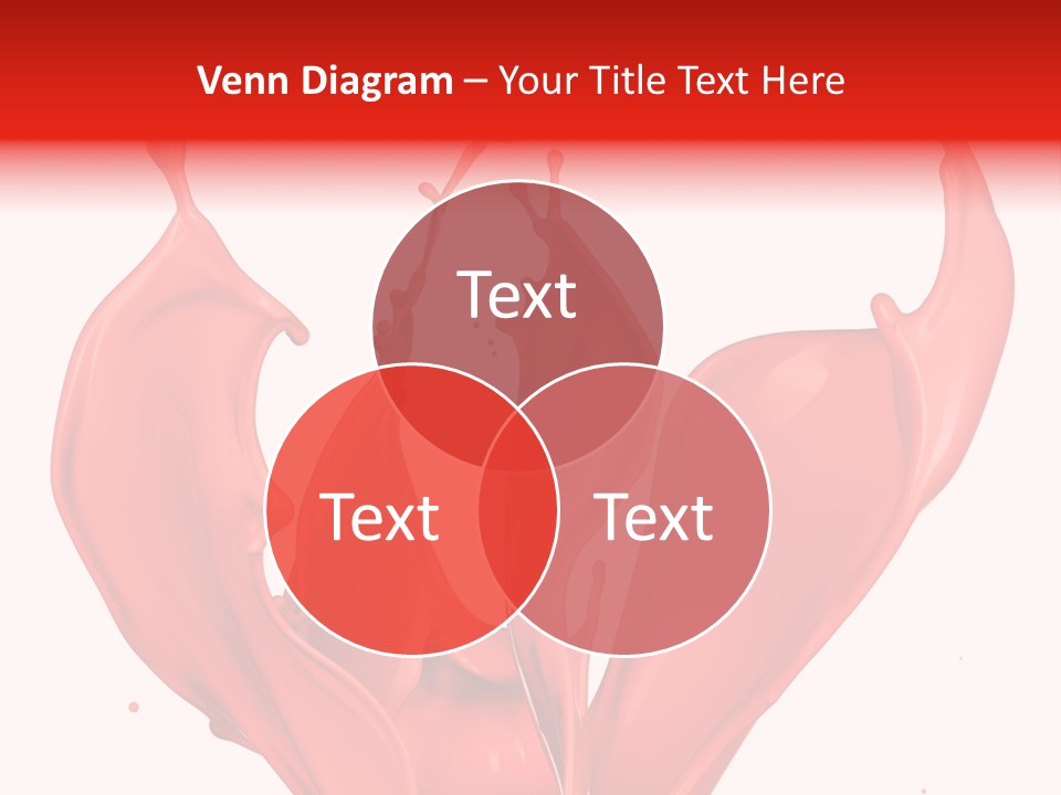 Splash Splashing Background PowerPoint Template