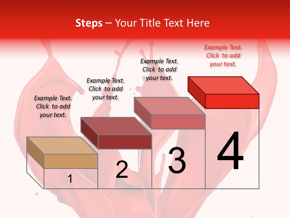 Splash Splashing Background PowerPoint Template