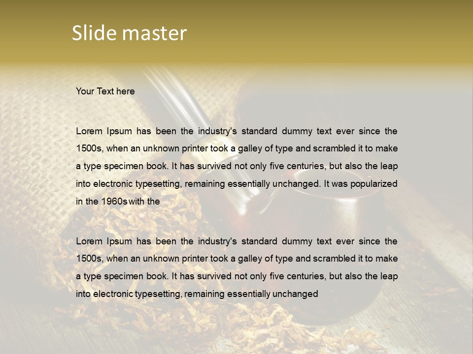 Fill Hand Made Old PowerPoint Template