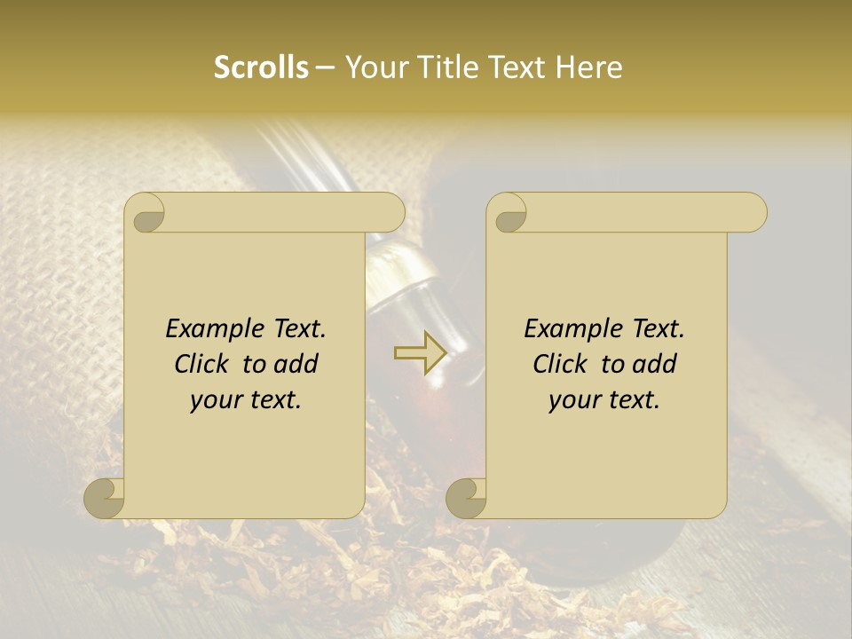 Fill Hand Made Old PowerPoint Template