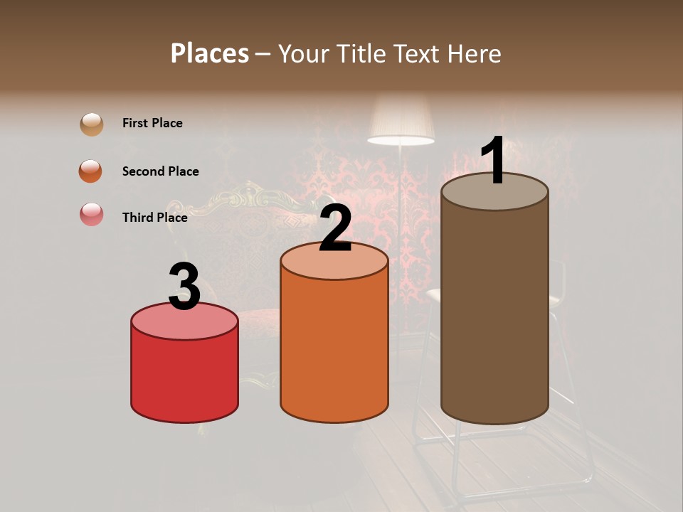 Decorative Texture Brown PowerPoint Template