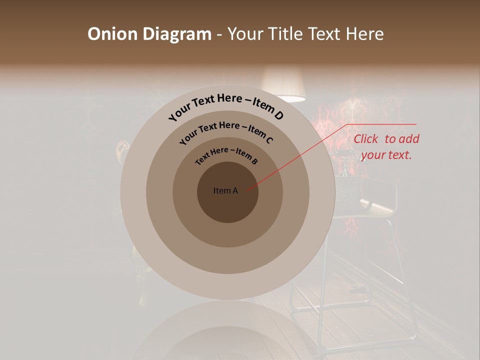 Decorative Texture Brown PowerPoint Template