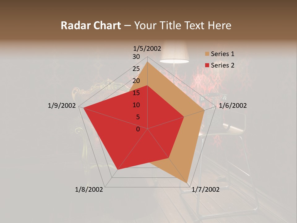 Decorative Texture Brown PowerPoint Template