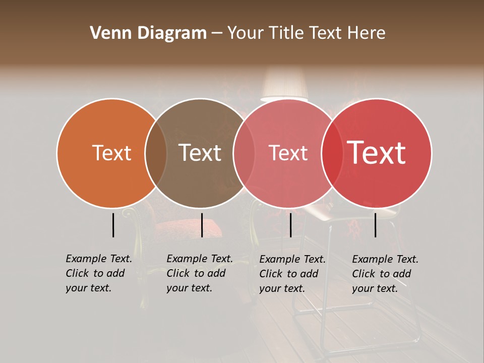 Decorative Texture Brown PowerPoint Template