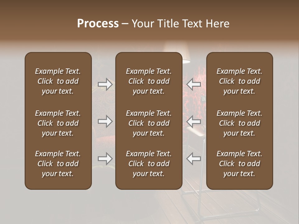 Decorative Texture Brown PowerPoint Template