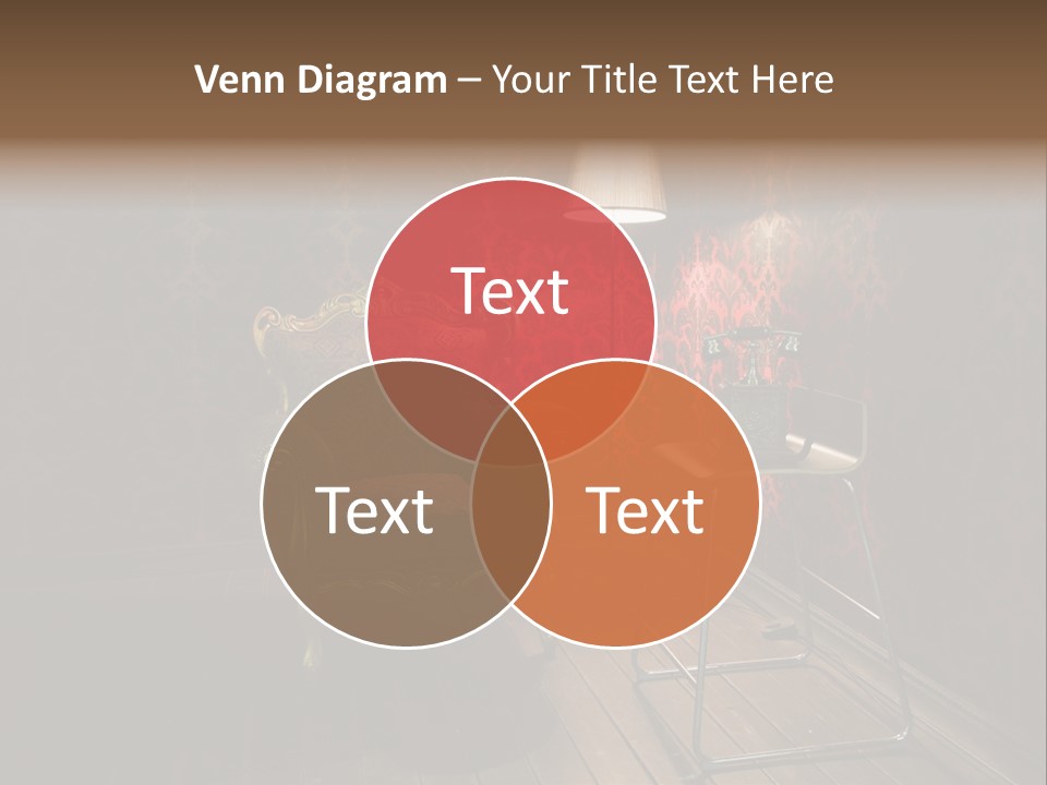 Decorative Texture Brown PowerPoint Template