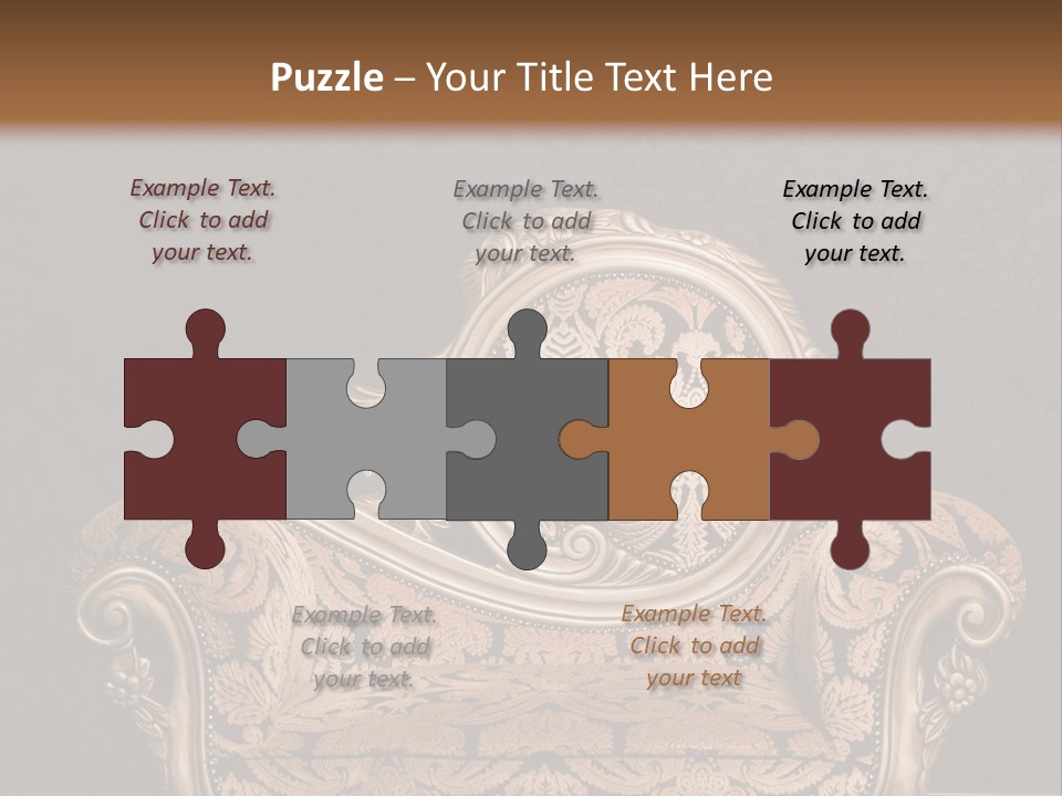 Wooden House Floor PowerPoint Template