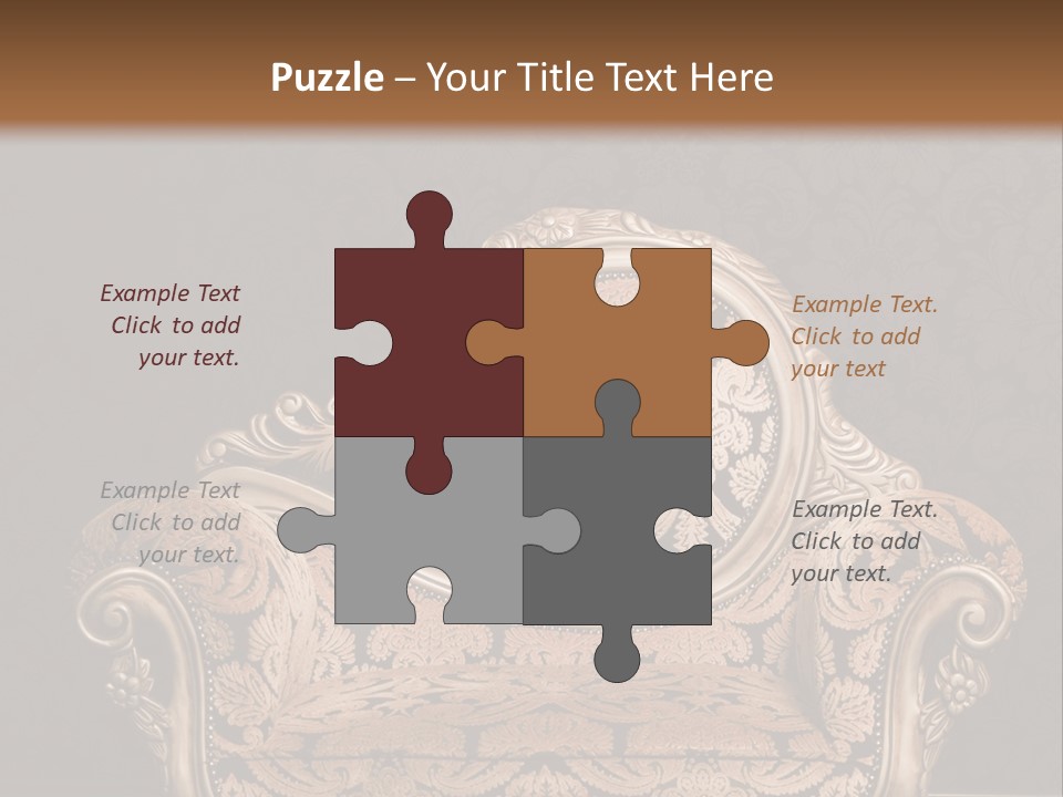 Wooden House Floor PowerPoint Template